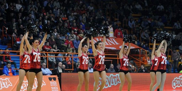 Cedevitas, cheerleaders, dom sportova