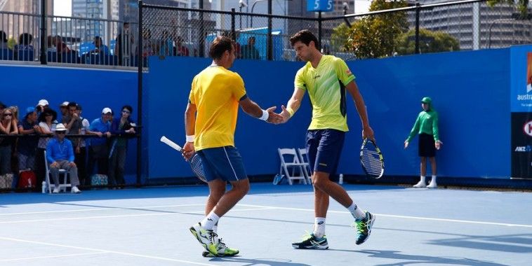 Dodig, Melo, Foto Jason Lockett,Tennis Australia