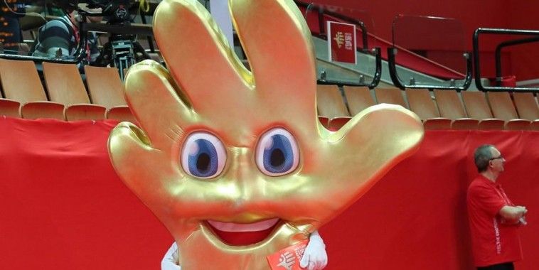 EHF Euro, maskota, Foto HRS