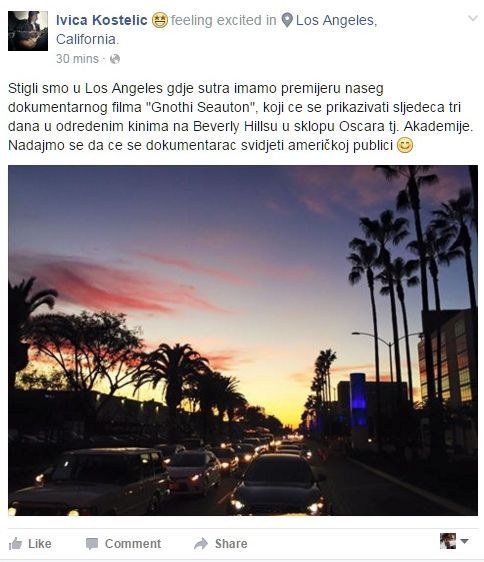 Kostelić, Los Angeles