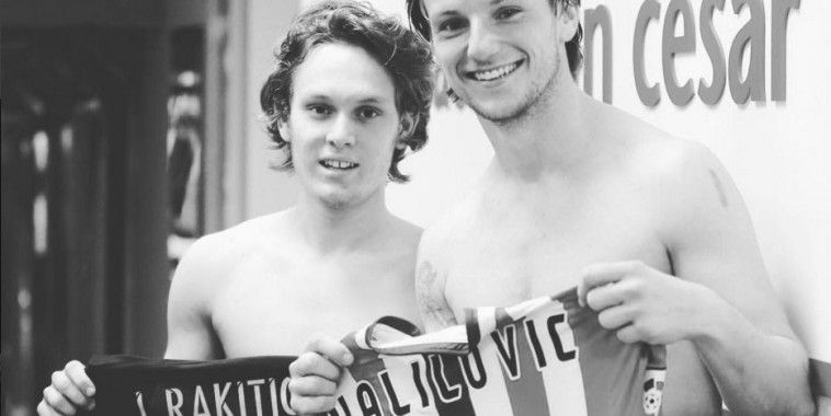 Rakitić, Halilović, Instagram