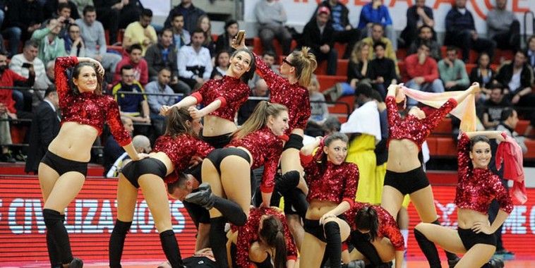 Cedevita. cheerleaders