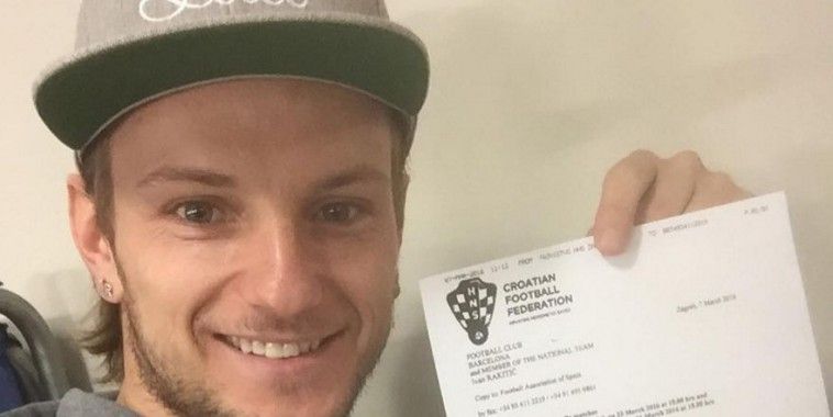 Rakitić, HNS, Instagram