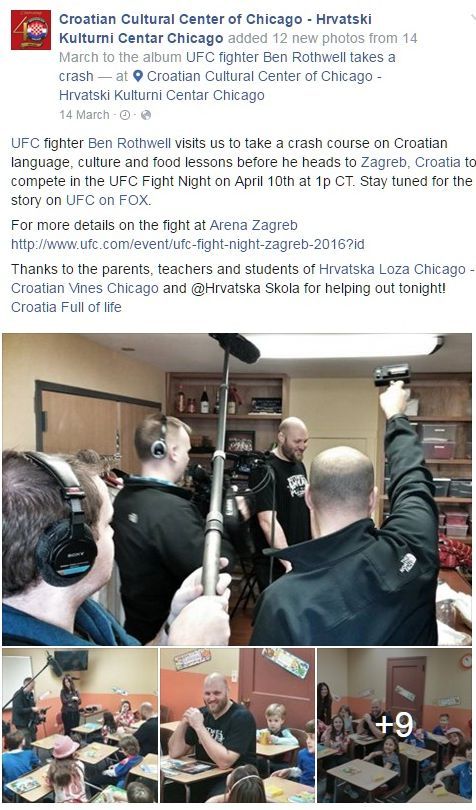Rothwell, Hrvatski kulturni centar Chicago