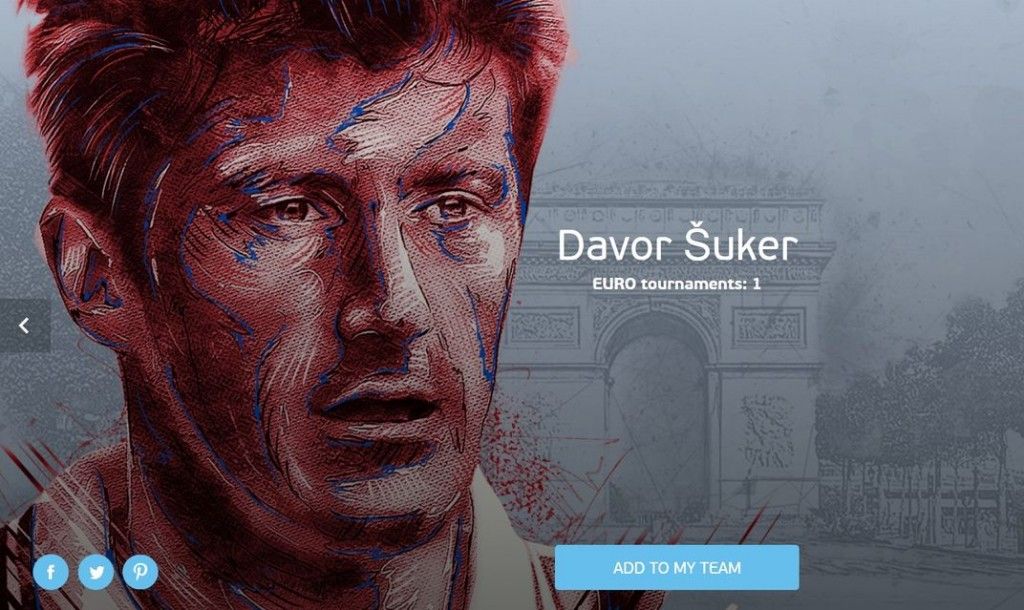 Šuker, Uefa