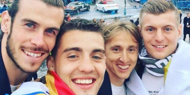 Modrić, Kovačić, Instagram