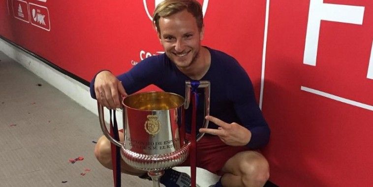Rakitić, Copa del Rey, Instagram