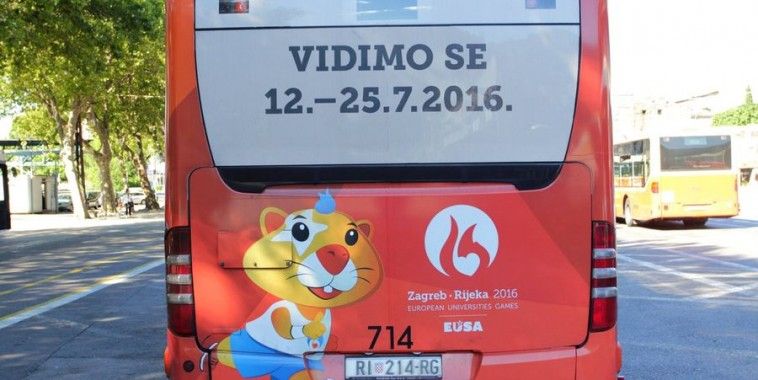 Hrki, autobus, Rijeka