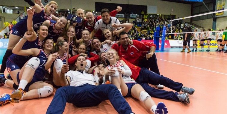 Hrvatska, selfie, FIVB,com