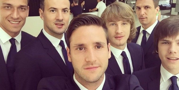 Čop, Mandžukić, Instagram