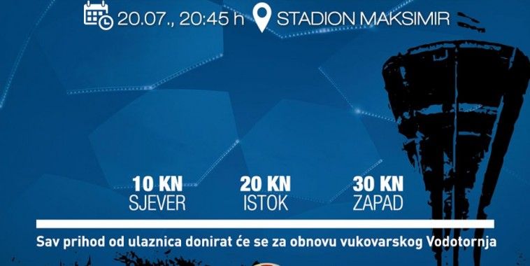 Dinamo, Vodeotoranj