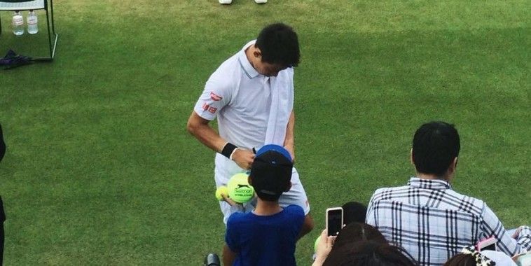 Nishikori, Instagram