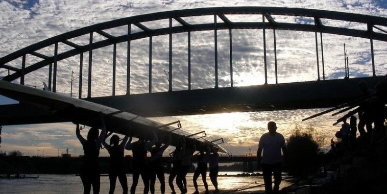 Osmerac, veslanje, Sava