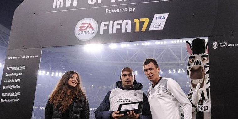 Mandžukić, MVP, Foto Juventus