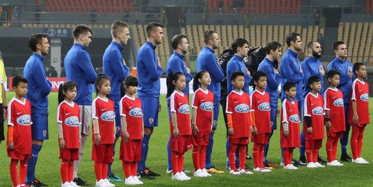 Hrvatska, Foto Selección Chilena