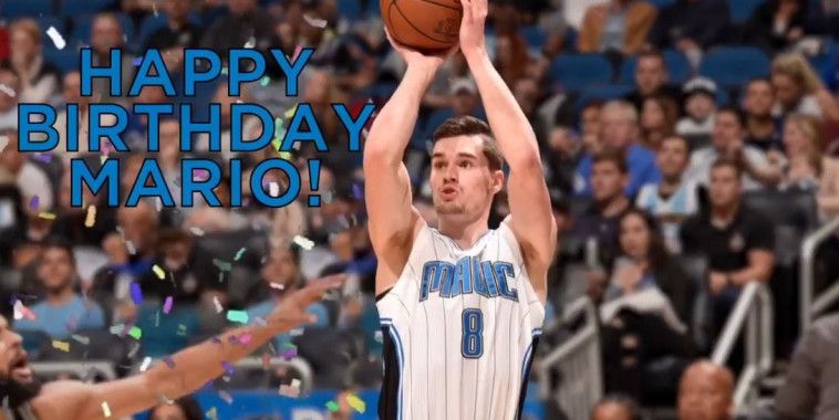 Mario Hezonja, rođendan