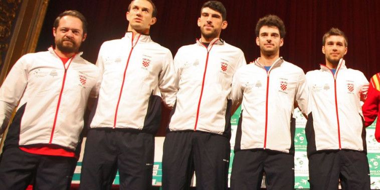 Škugor, Pavić, Mektić, Draganja, Davis Cup, Foto HTS,Mario Ćužić