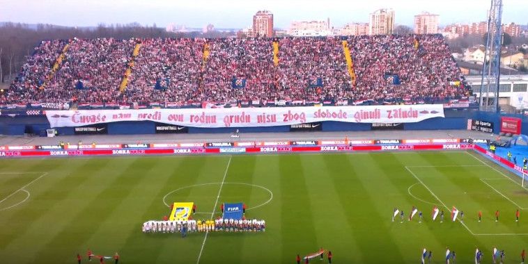 Maksimir, Hrvatska - Srbija