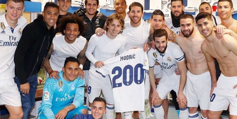 Modrić, 200, Instagram