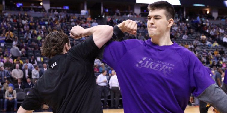 Zubac, Foto LA Lakers