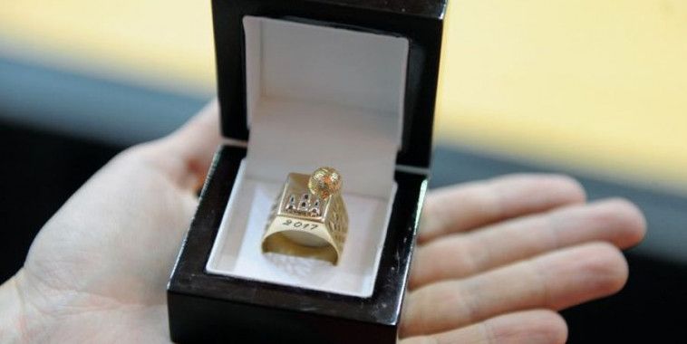 ABA liga, prsten,  Foto Marin Sušić, Cedevita