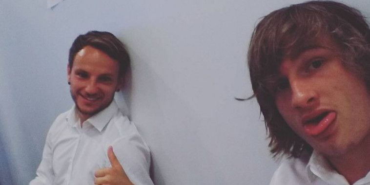 Jedvaj, Rakitić, Instagram