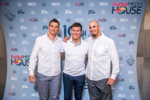 Valent Sinkovic, Ivica Kostelic i Martin Sinkovic