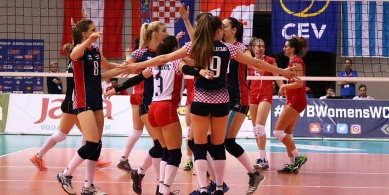 Hrvatska, odbojkašice, Foto cev.lu