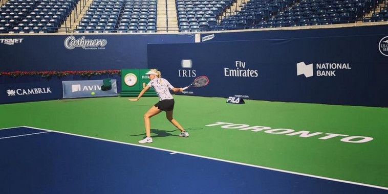 Donna Vekić, Instagram