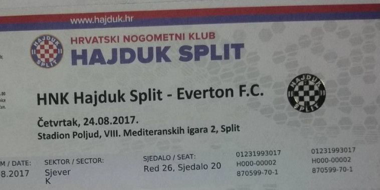 Hajduk, Everton