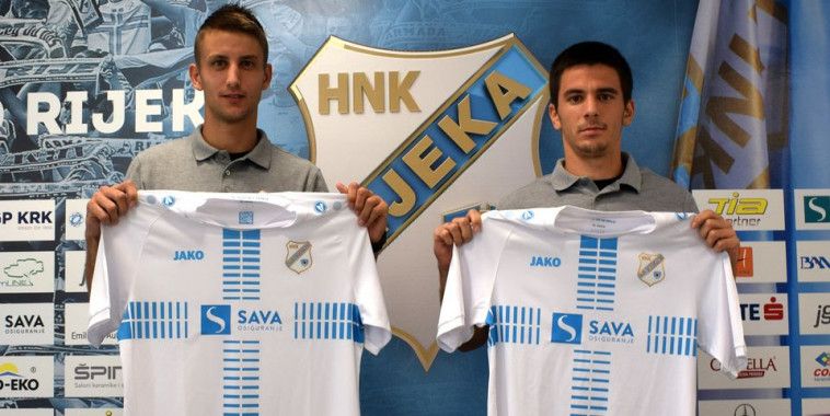 Domagoj Pavicic i Jakov Puljic, HNK Rijeka