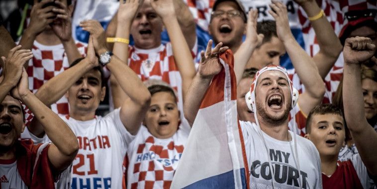 Hrvatska, navijači, Foto FIBA