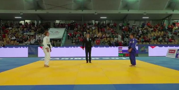 Lea Gobec EP juniori bronca 2017