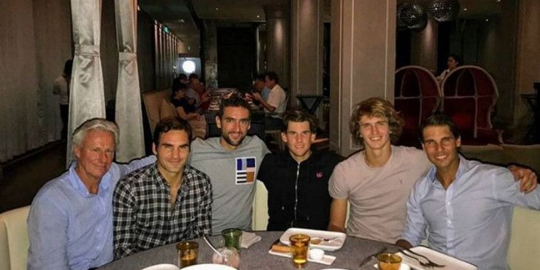 Čilić, Roger, Rafa, Instagram