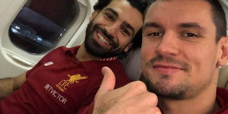 Lovren, Salah, Instagram