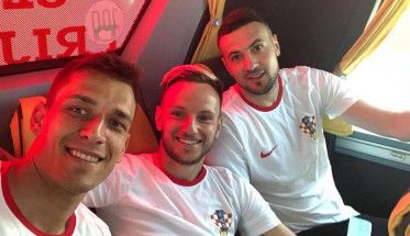 Kalinić, Rakitić, Subašić, Instagram