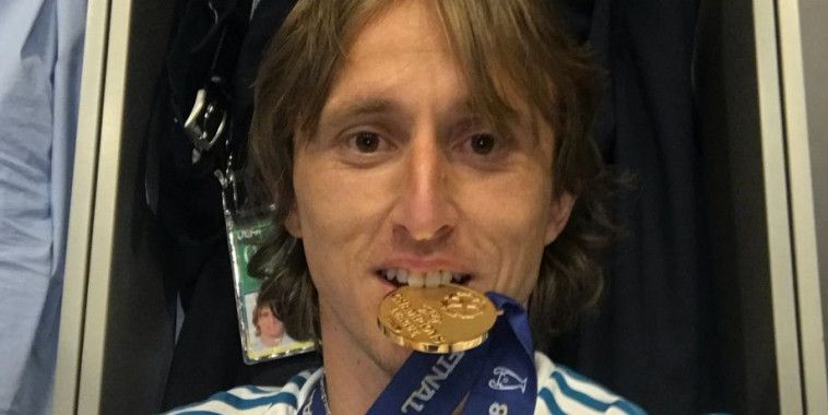 Modrić, Instagram