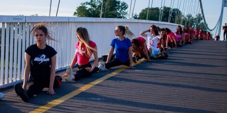 Špaga, Osjeti gimnastiku