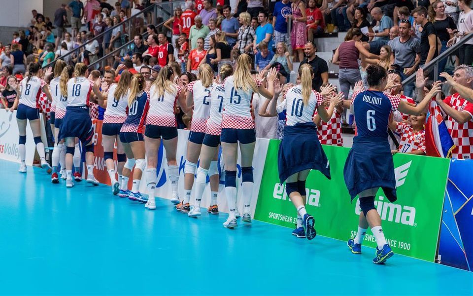 Hrvatska, odbojkašice, Foto cev.lu