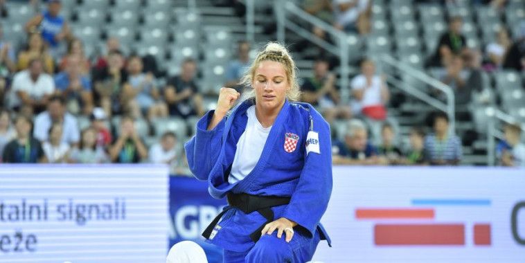 Karla Prodan GP Zagreb 2018 slavlje