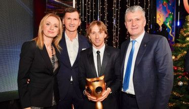 Primorac, Modric, Šuker, Foto HNS