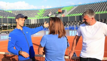 Novak Đoković, Majoli, Ivanišević, HTS Mario Ćužić