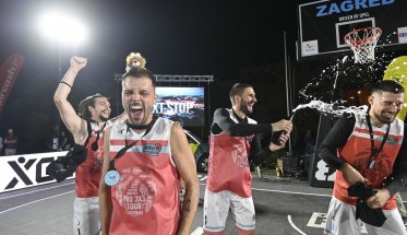 12.07.2025., Zagreb - 3X3 PRO Turnir u kosarci na Tomislavovom trgu.